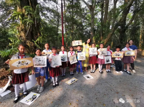 【活动回顾】“水墨兰花，雅幽色香” 大望学生用笔墨邀您共赏兰花